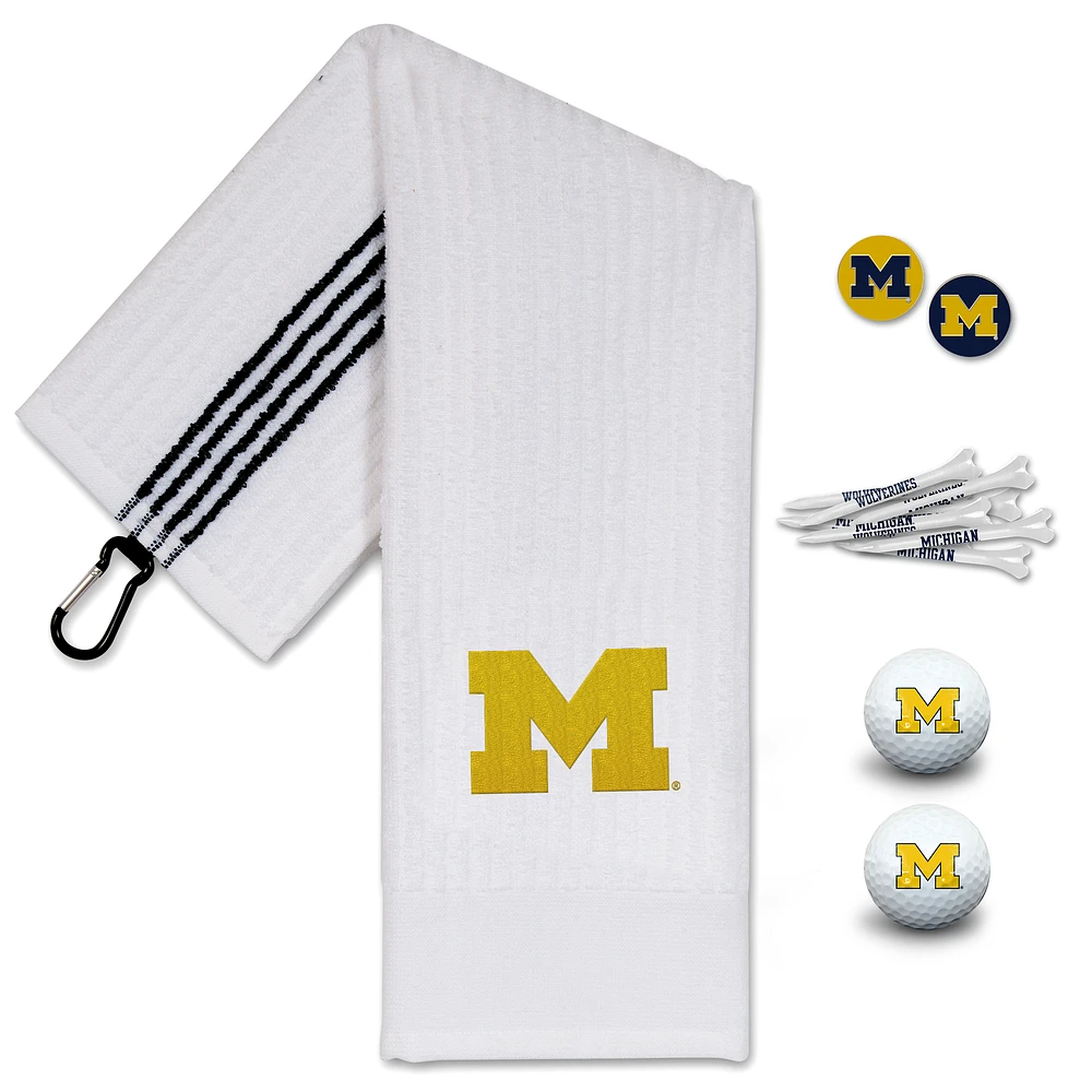 WinCraft Michigan Wolverines Golfing Gift Set