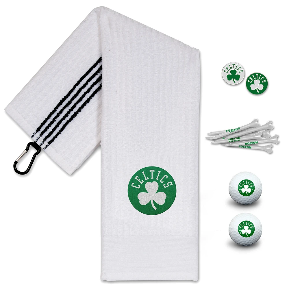 WinCraft Boston Celtics Golfing Gift Set