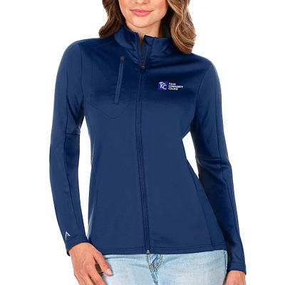 Women's Antigua Royal Tulsa Community College Generation Full-Zip Jacket