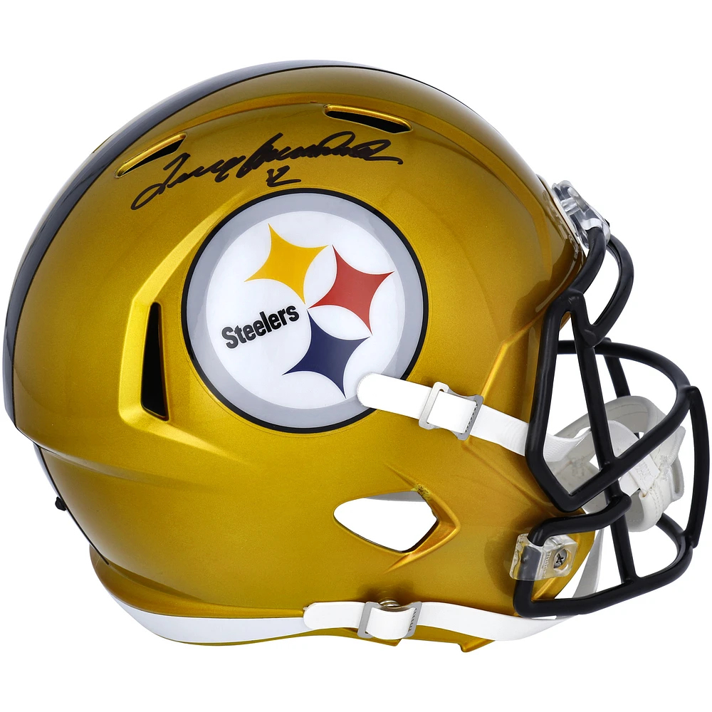 Terry Bradshaw Pittsburgh Steelers Autographed Riddell Flash Speed Replica Helmet
