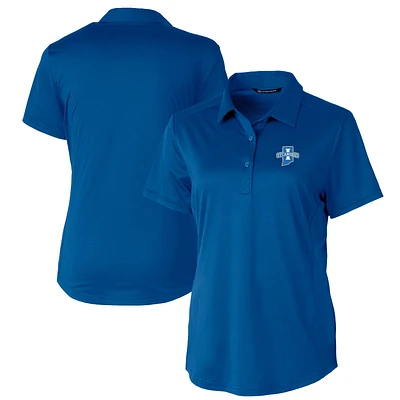 Women's Cutter & Buck Royal Indiana State Sycamores Prospect Textured Stretch Polo
