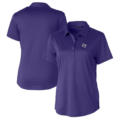 Women's Cutter & Buck Purple Stephen F Austin Lumberjacks Prospect Textured Stretch Polo