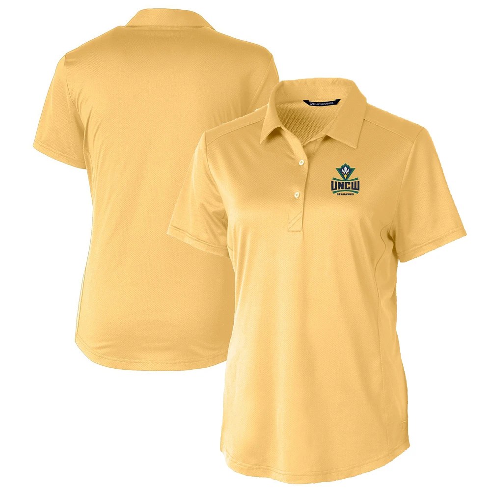 Women's Cutter & Buck UNC Wilmington Seahawks Prospect Textured Stretch Polo