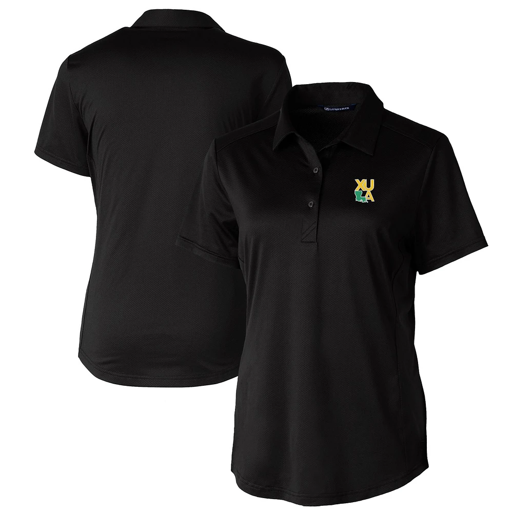 Women's Cutter & Buck XULA Gold Prospect Textured Stretch Polo