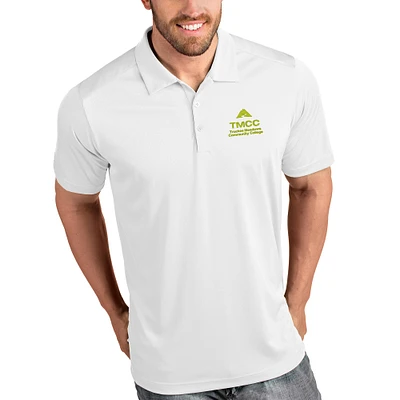 Men's Antigua White Truckee Meadows Community College Tribute Polo