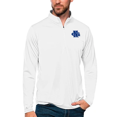 Men's Antigua North Georgia Nighthawks Tribute Quarter-Zip Pullover Top