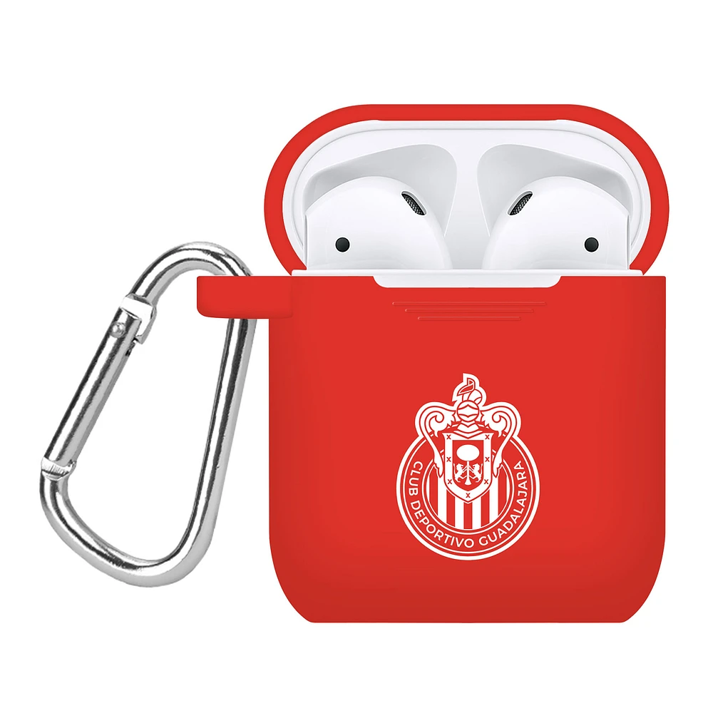 Red Chivas Silicone AirPods Case Cover
