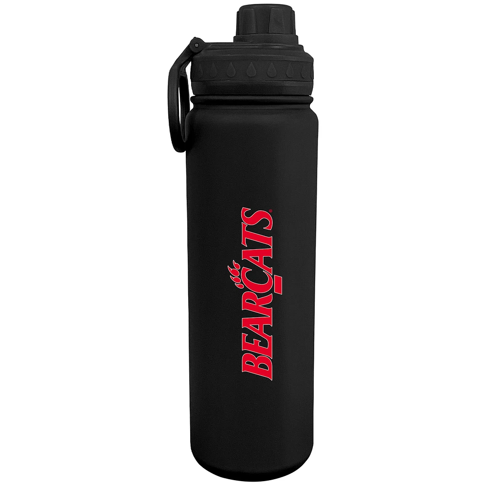 Black Cincinnati Bearcats 24oz. Stainless Sport Bottle