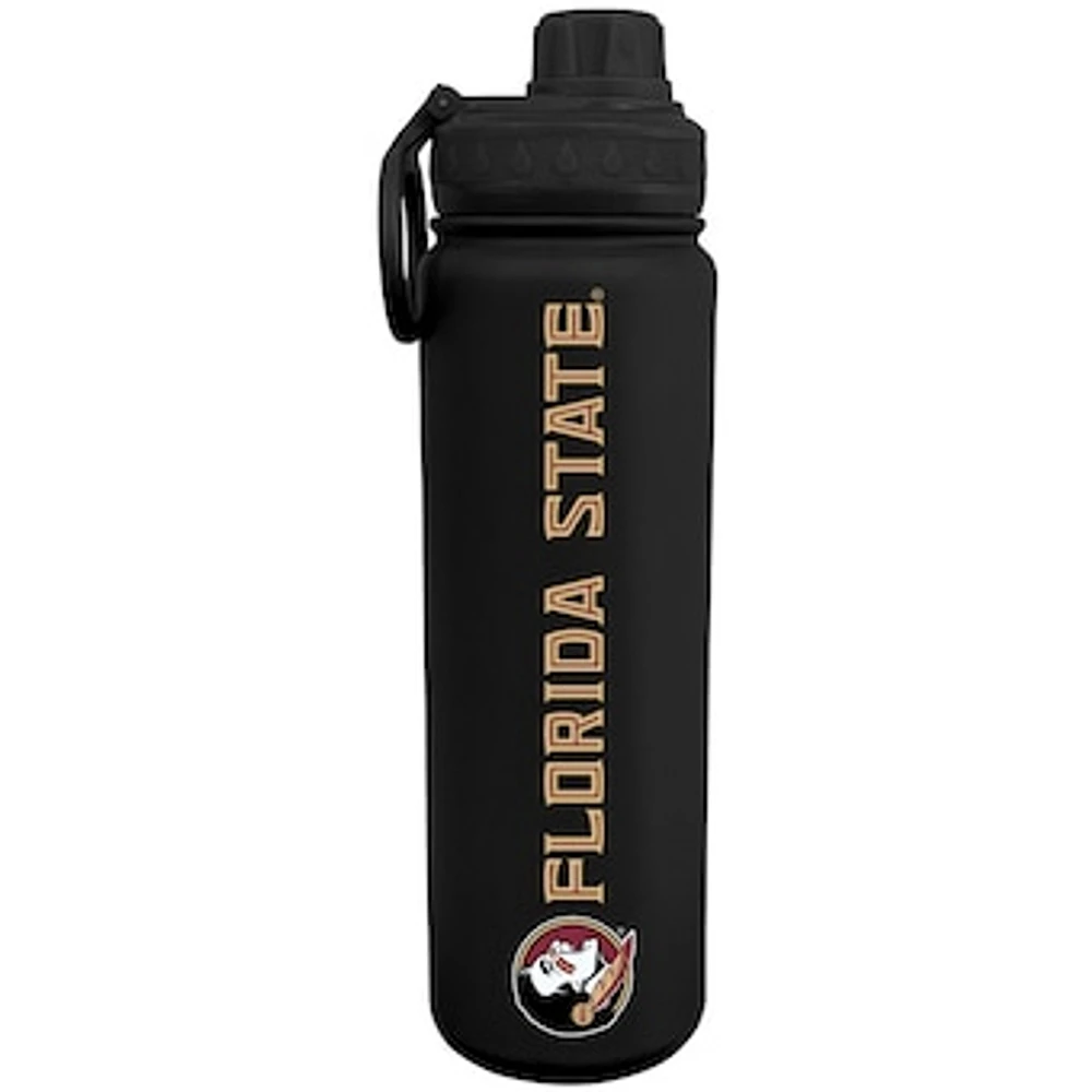 Black Florida State Seminoles 24oz. Stainless Sport Bottle