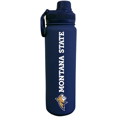 Navy Montana State Bobcats 24oz. Stainless Sport Bottle