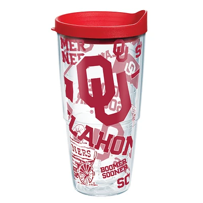 Tervis Oklahoma Sooners 24oz. All Over Classic Tumbler