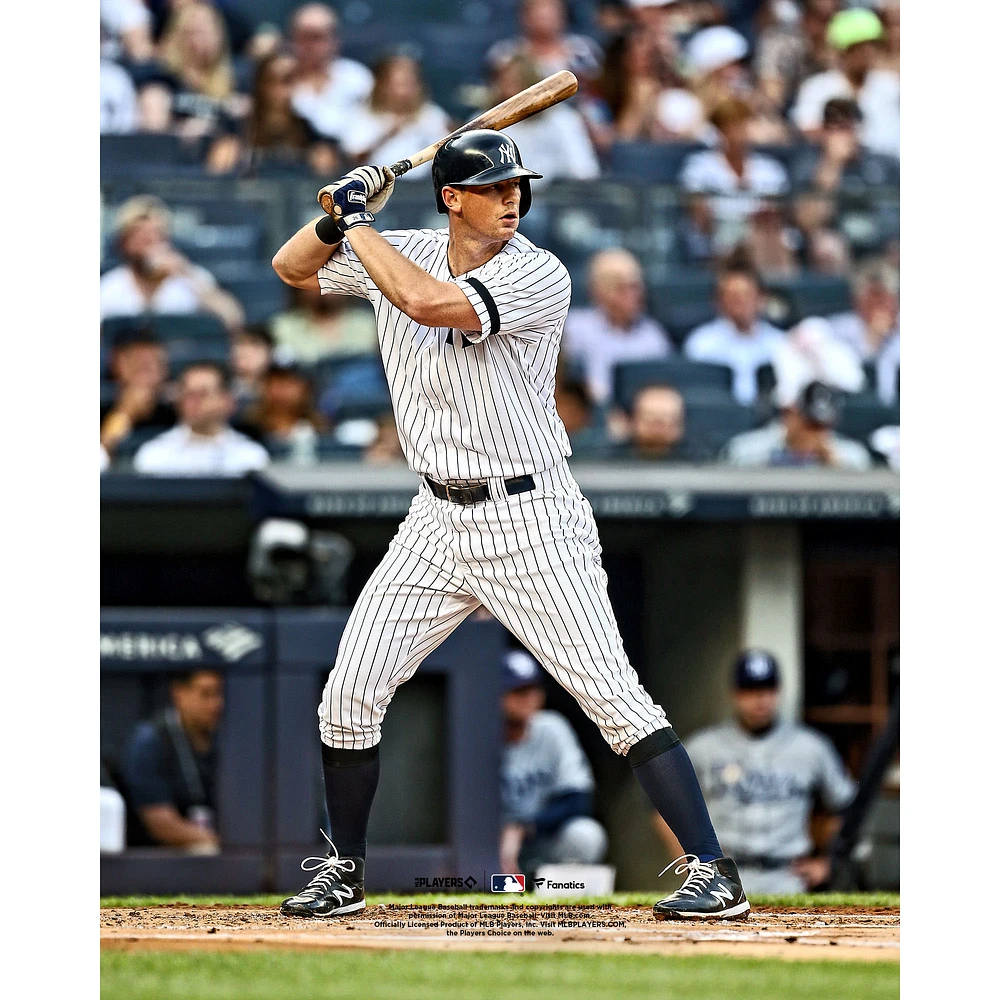 DJ LeMahieu New York Yankees Unsigned Prepares to Bat Vertical Photograph