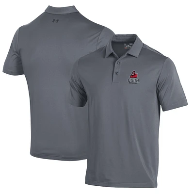 Men's Under Armour Gray Cal State Northridge Matadors Performance Polo
