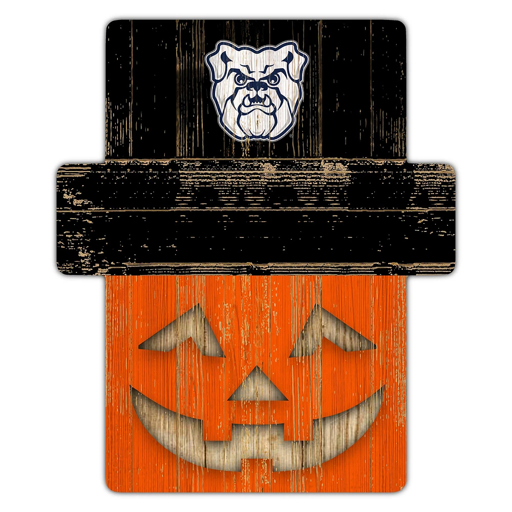 Butler Bulldogs 12" x 12" Jack-O-Lantern Display
