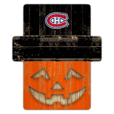 Montreal Canadiens 12" x 12" Jack-O-Lantern Display