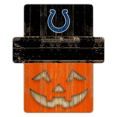 Indianapolis Colts 12" x 12" Jack-O-Lantern Display