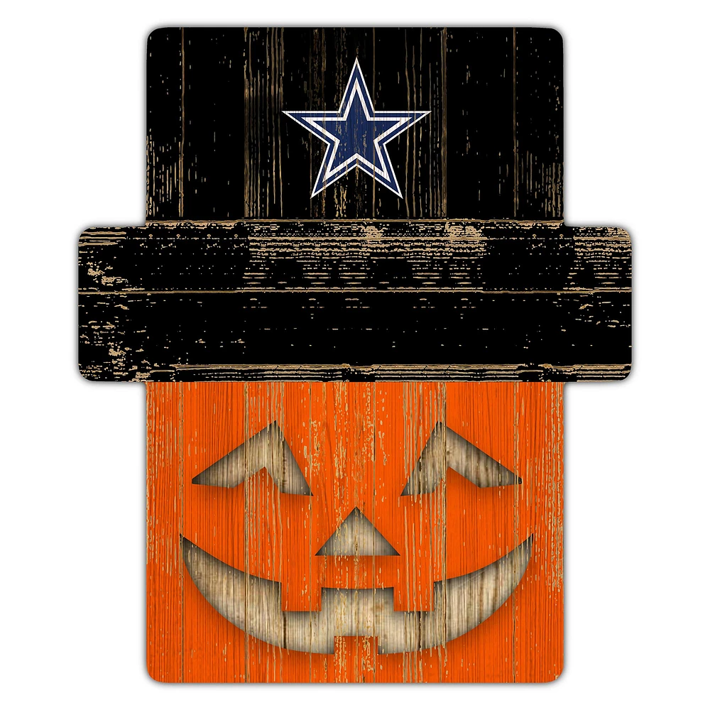 Dallas Cowboys 12" x 12" Jack-O-Lantern Display