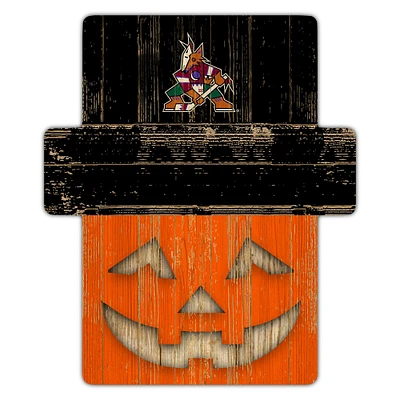 Arizona Coyotes 12" x 12" Jack-O-Lantern Display