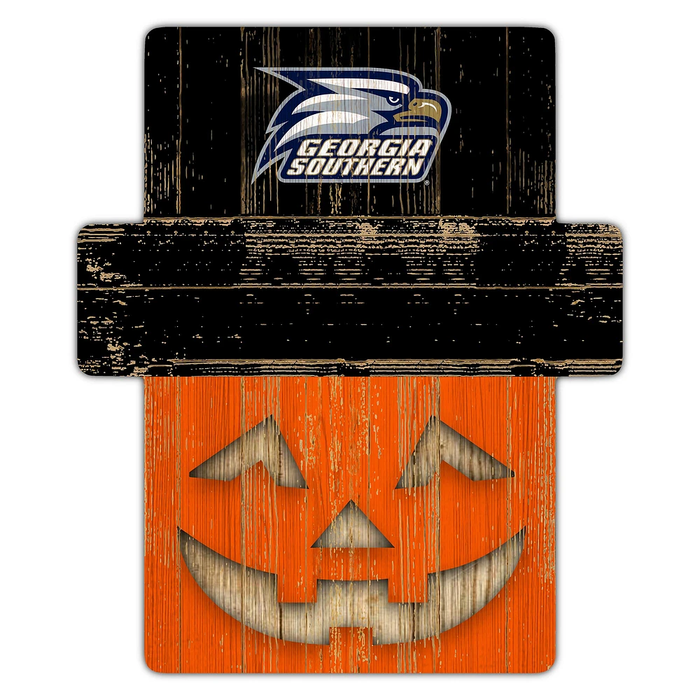 Georgia Southern Eagles 12" x 12" Jack-O-Lantern Display