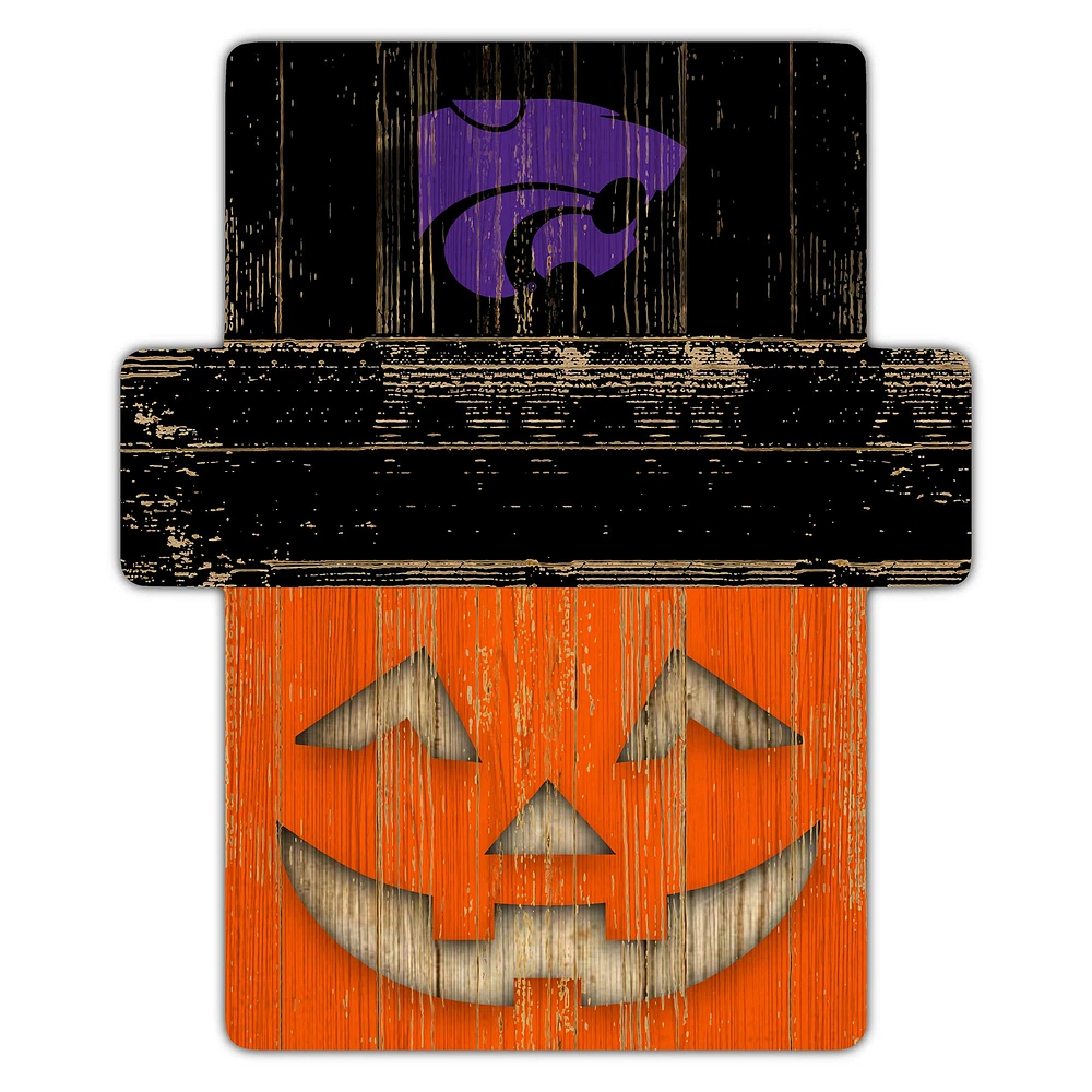 Kansas State Wildcats 12" x 12" Jack-O-Lantern Display