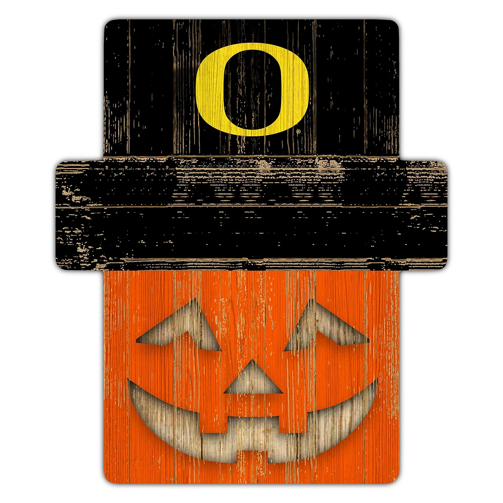 Oregon Ducks 12" x 12" Jack-O-Lantern Display