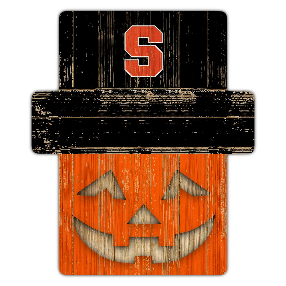 Syracuse Orange 12" x 12" Jack-O-Lantern Display