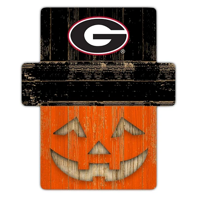 Georgia Bulldogs 12" x 12" Jack-O-Lantern Display
