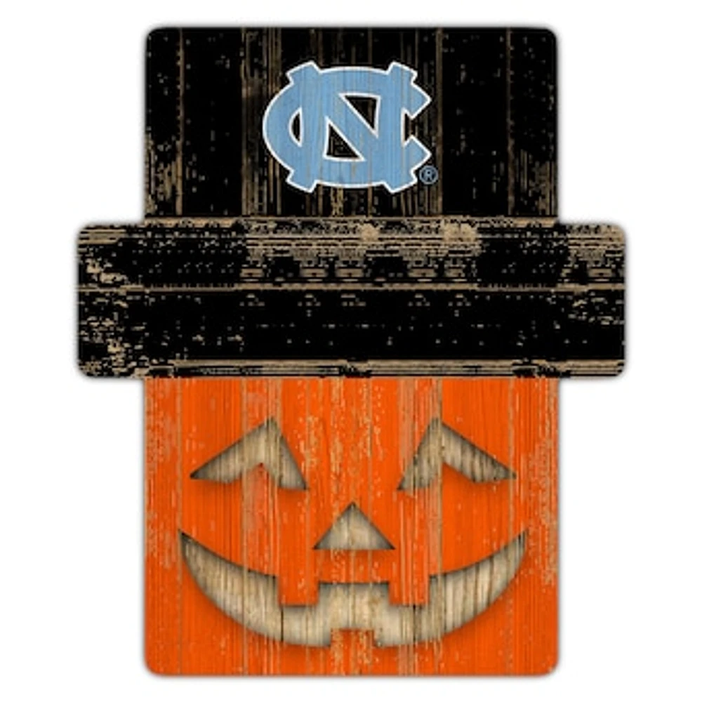 North Carolina Tar Heels 12" x 12" Jack-O-Lantern Display