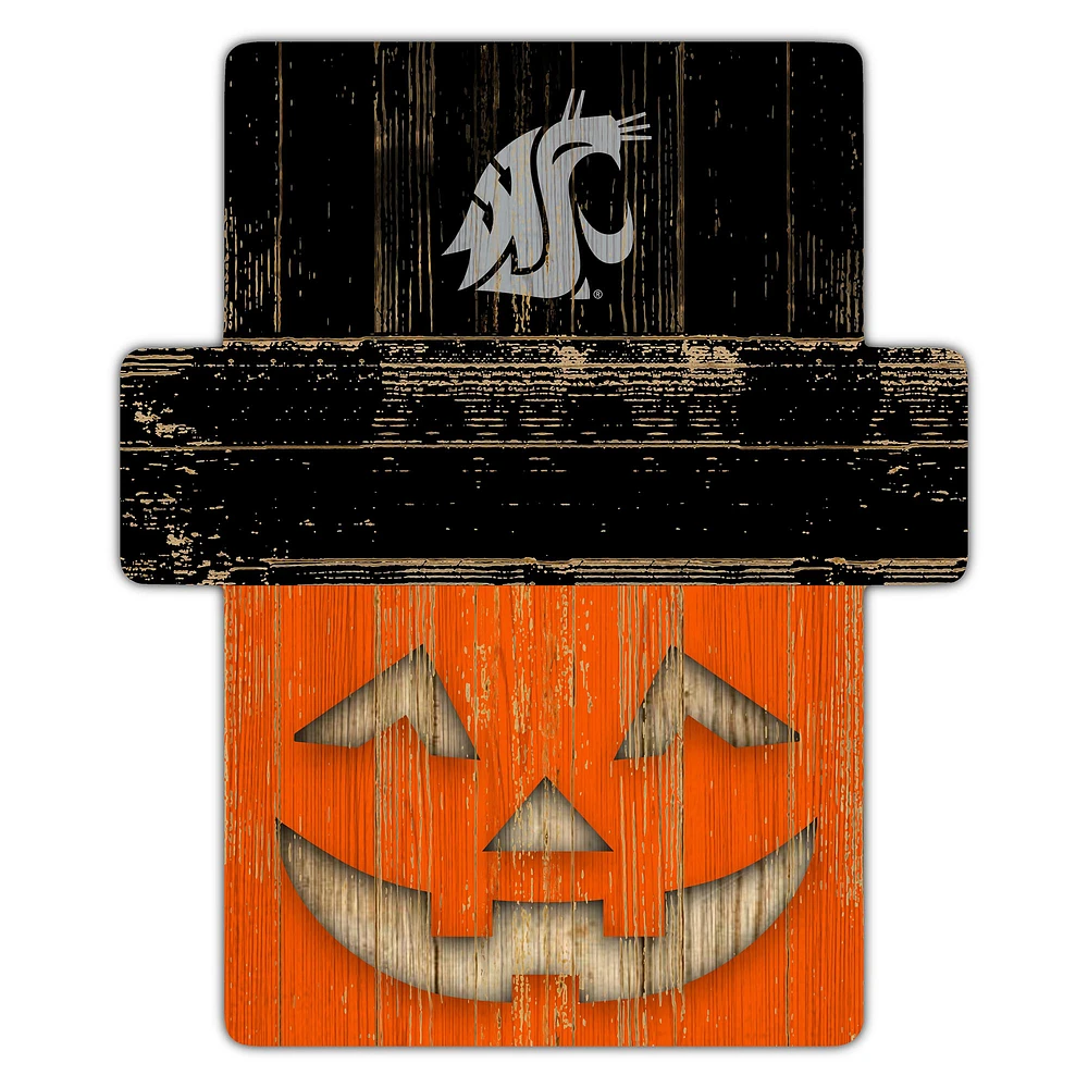 Washington State Cougars 12" x 12" Jack-O-Lantern Display
