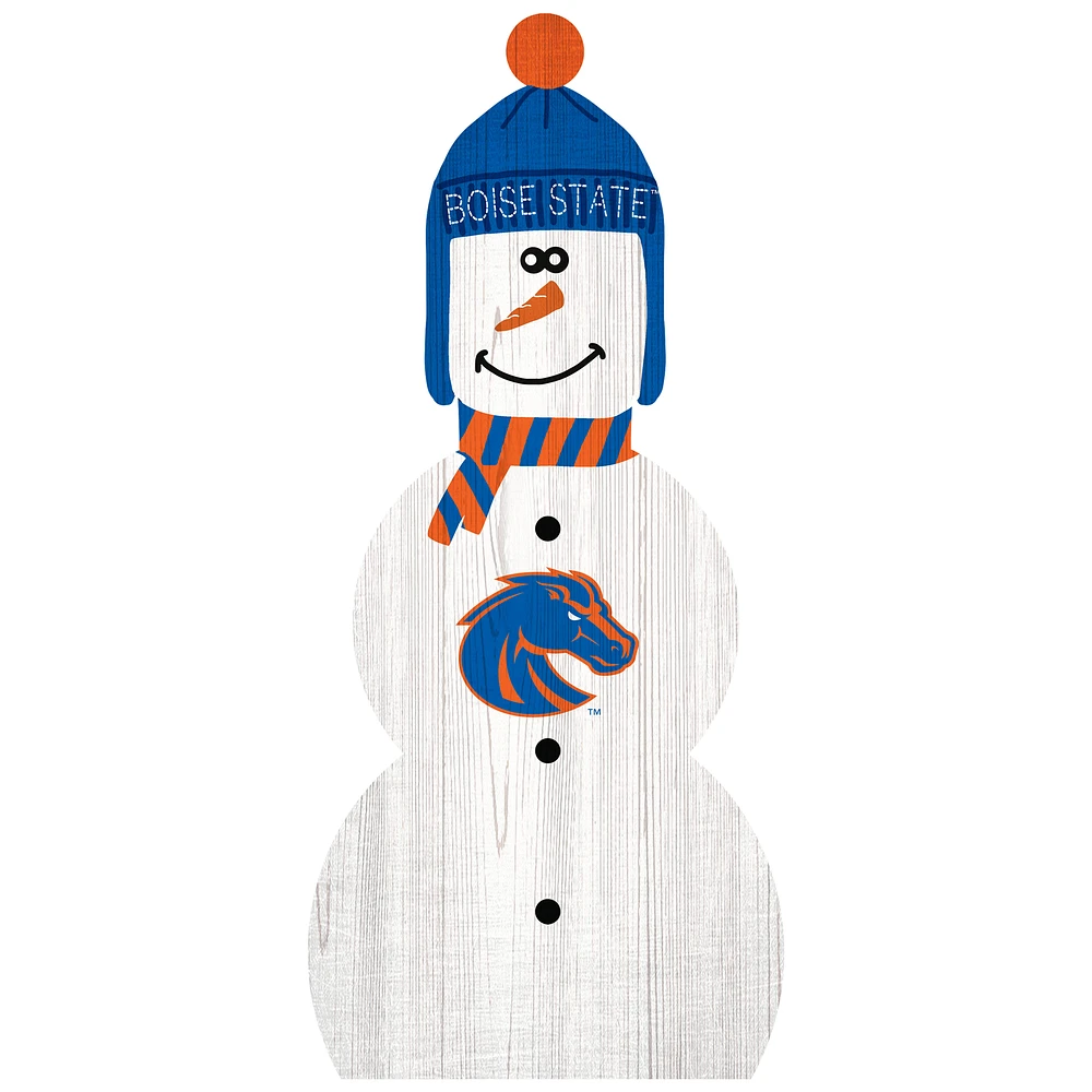 Boise State Broncos 31'' Snowman Leaner