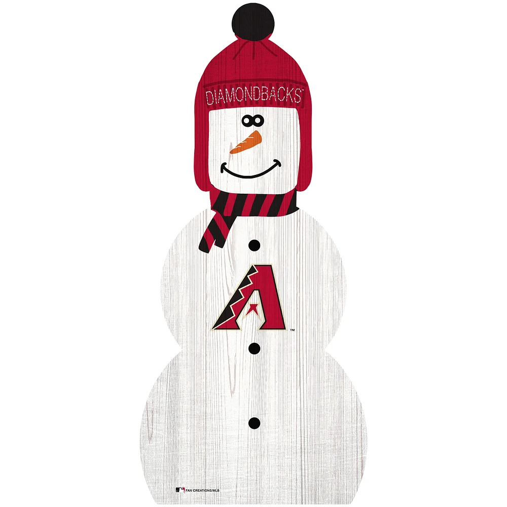 Arizona Diamondbacks 31'' Snowman Leaner