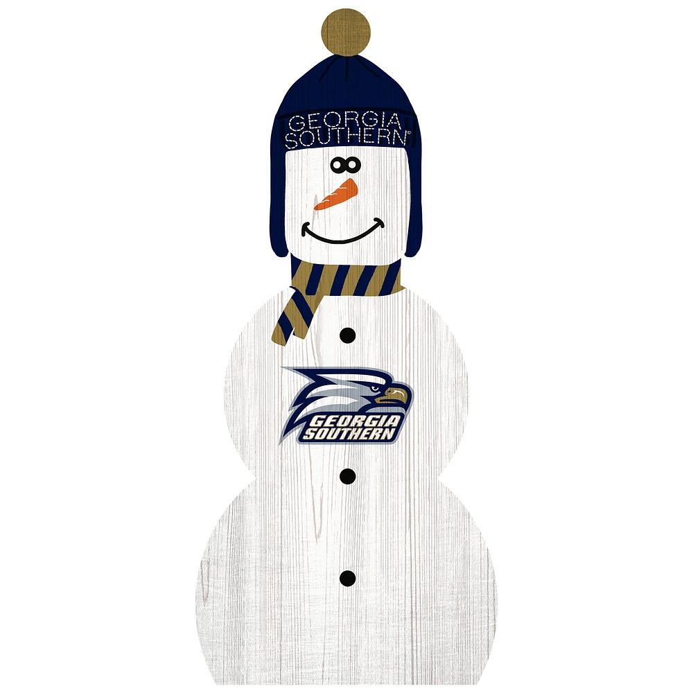Georgia Southern Eagles 31'' Snowman Leaner