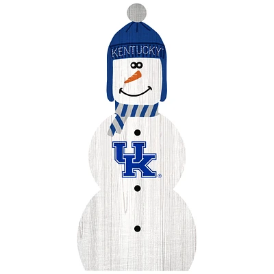 Kentucky Wildcats 31'' Snowman Leaner