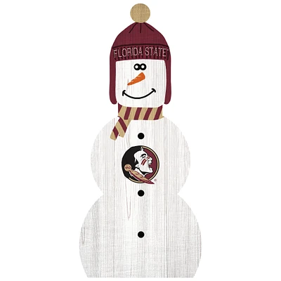 Florida State Seminoles 31'' Snowman Leaner