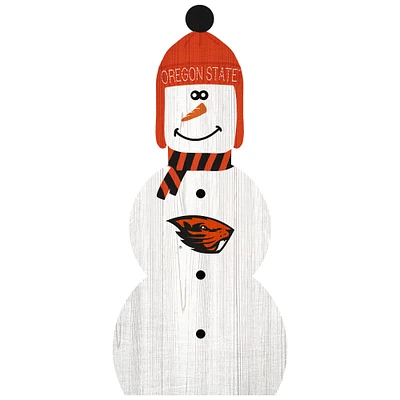 Oregon State Beavers 31'' Snowman Leaner