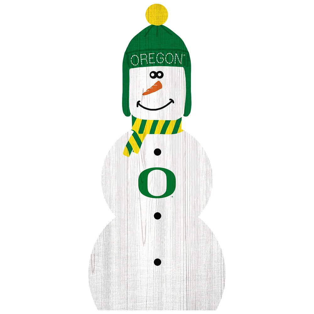 Oregon Ducks 31'' Snowman Leaner