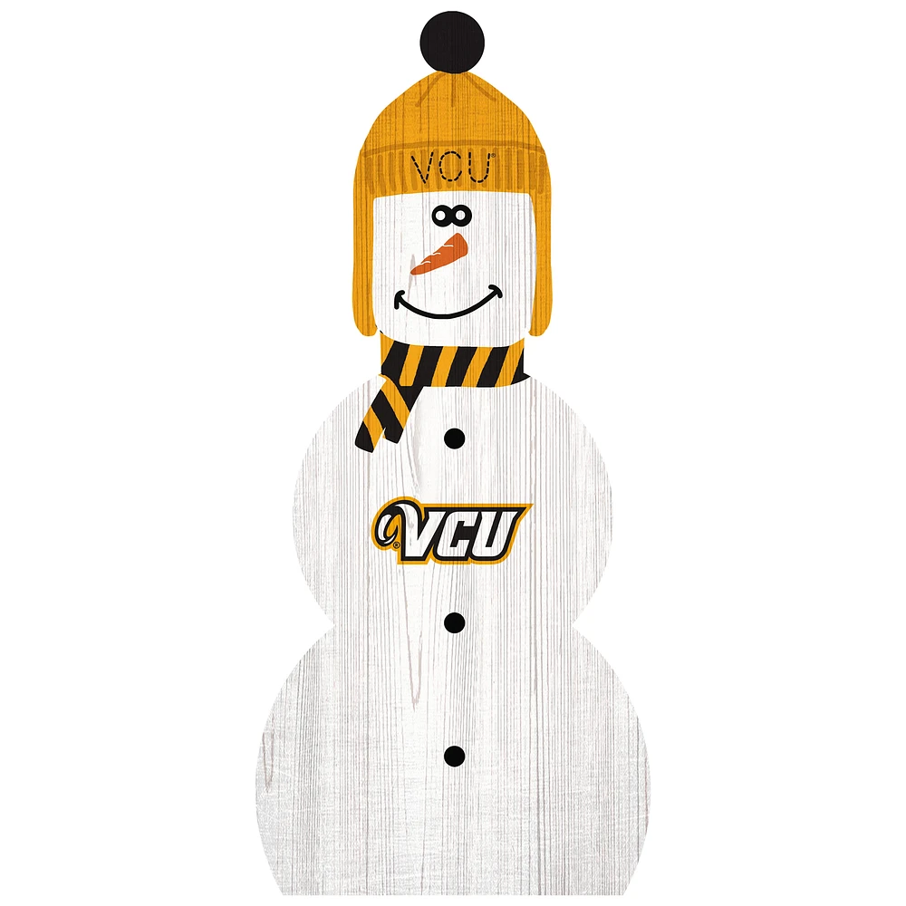 VCU Rams 31'' Snowman Leaner