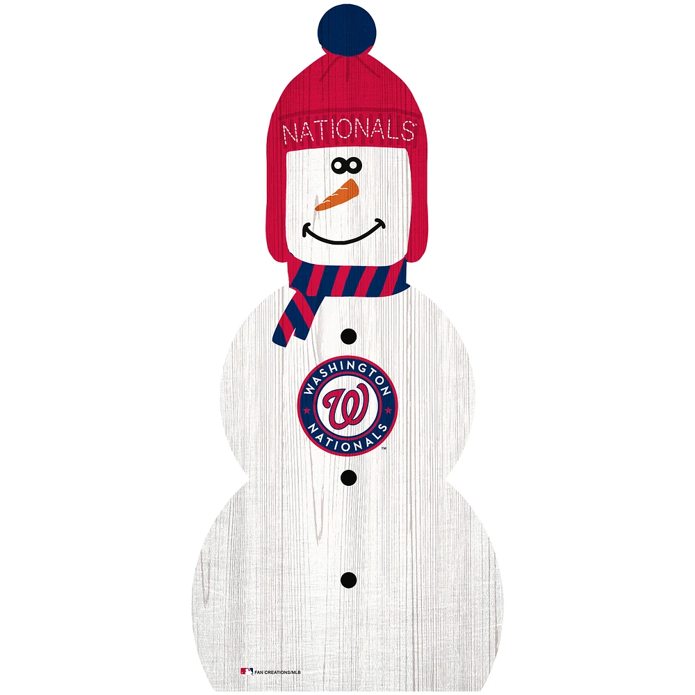 Washington Nationals 31'' Snowman Leaner