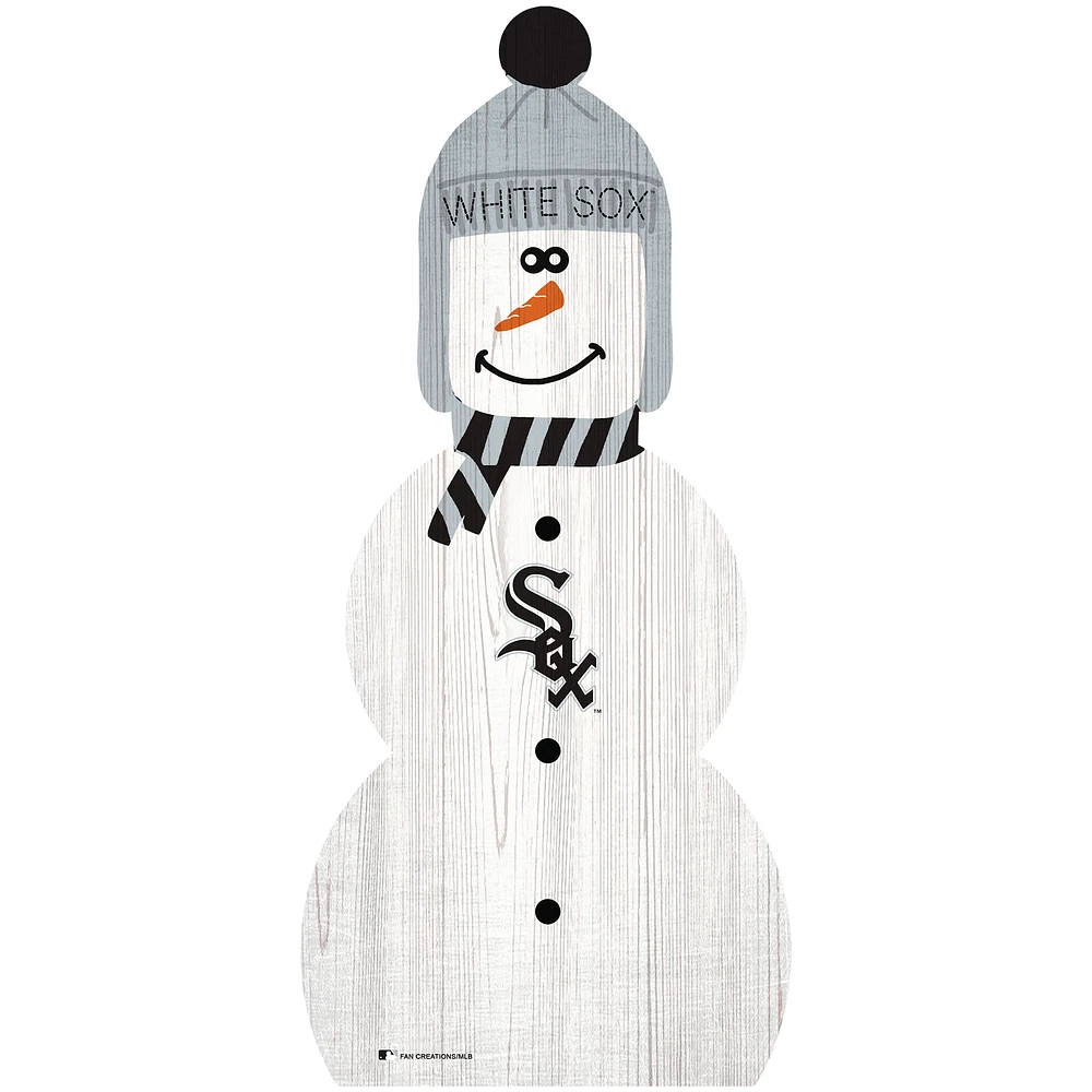 Chicago White Sox 31'' Snowman Leaner