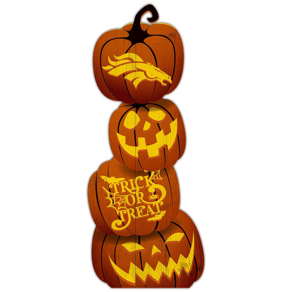 Denver Broncos 31'' Pumpkin Leaner