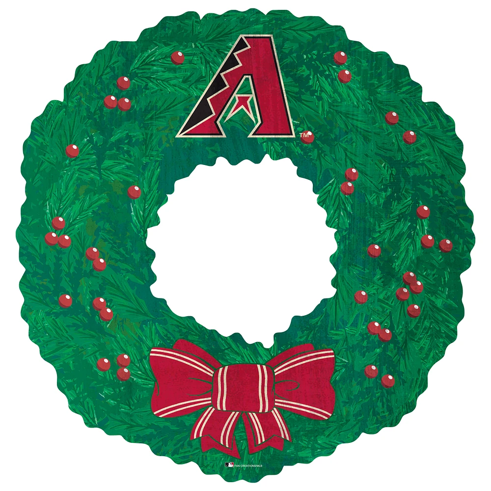 Arizona Diamondbacks 16'' Team Wreath Sign
