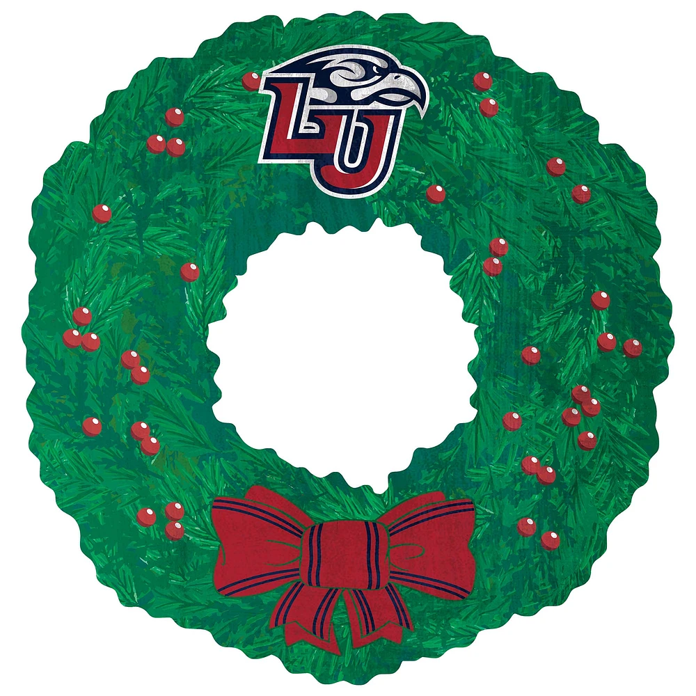 Liberty Flames 16'' Team Wreath Sign