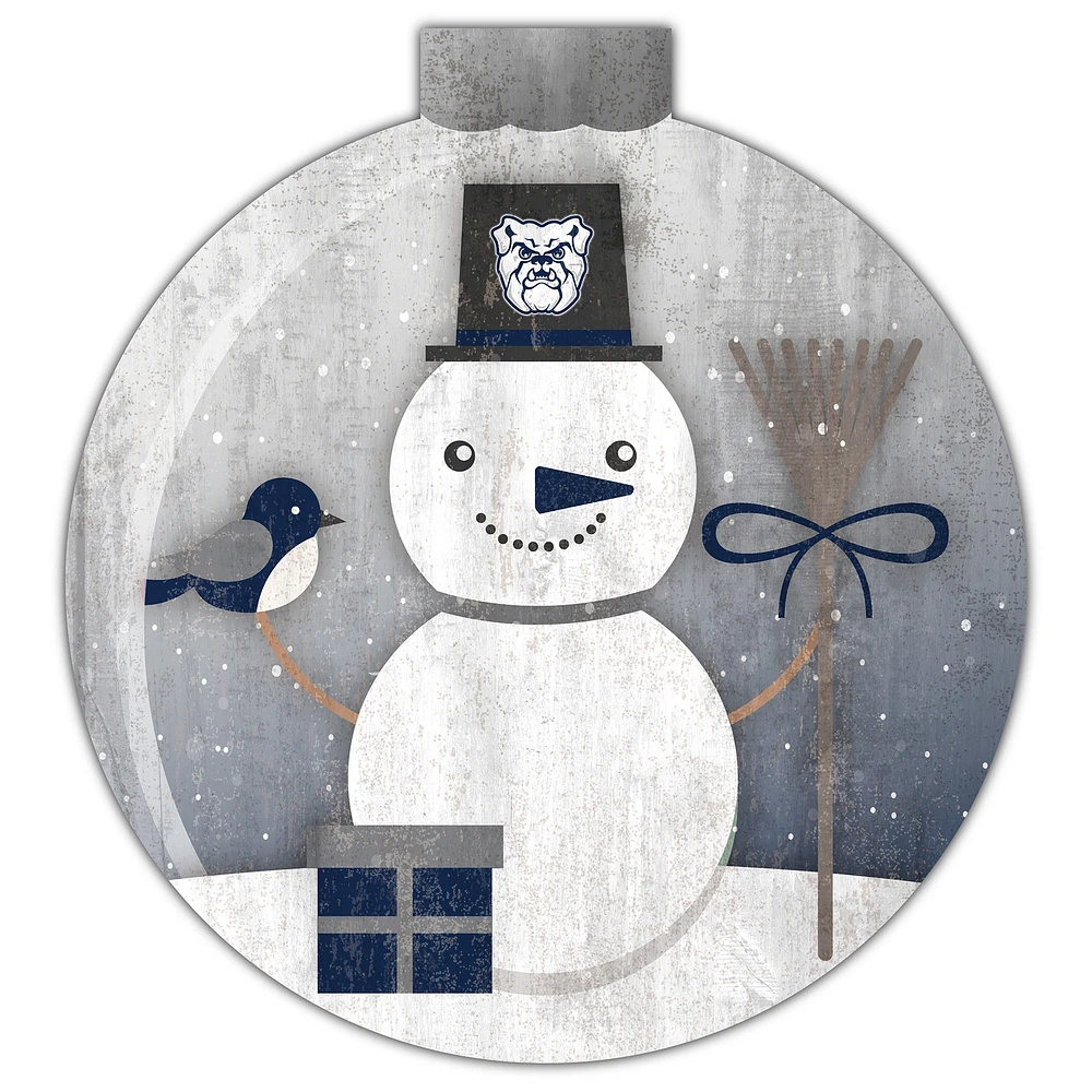 Butler Bulldogs 12'' Snow Globe Wall Art