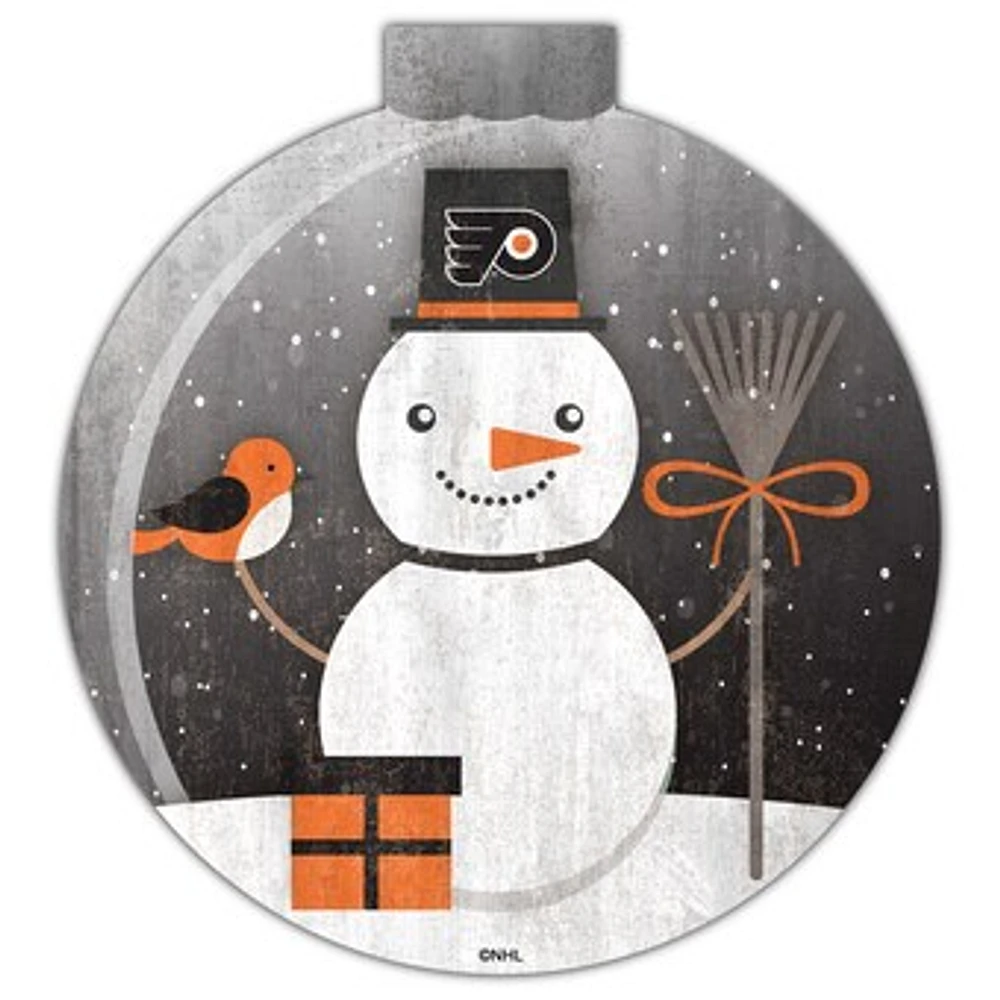 Philadelphia Flyers 12'' Snow Globe Wall Art