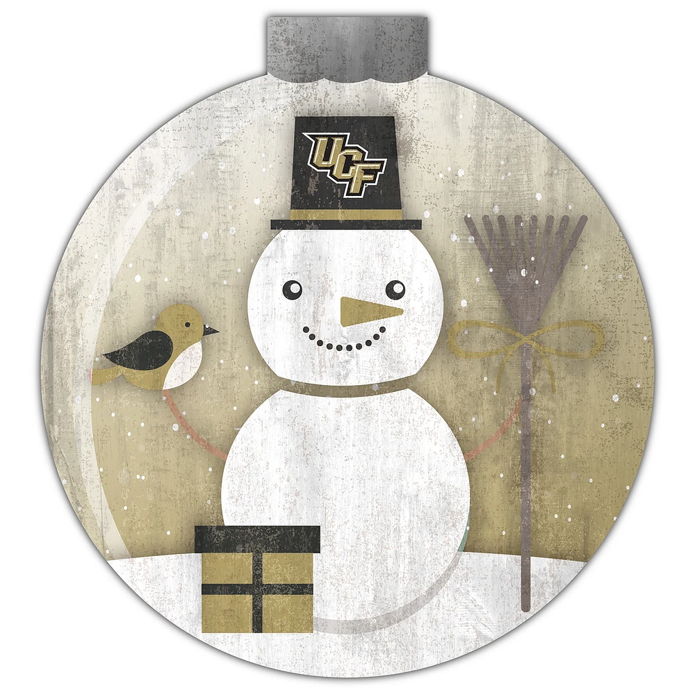 UCF Knights 12'' Snow Globe Wall Art