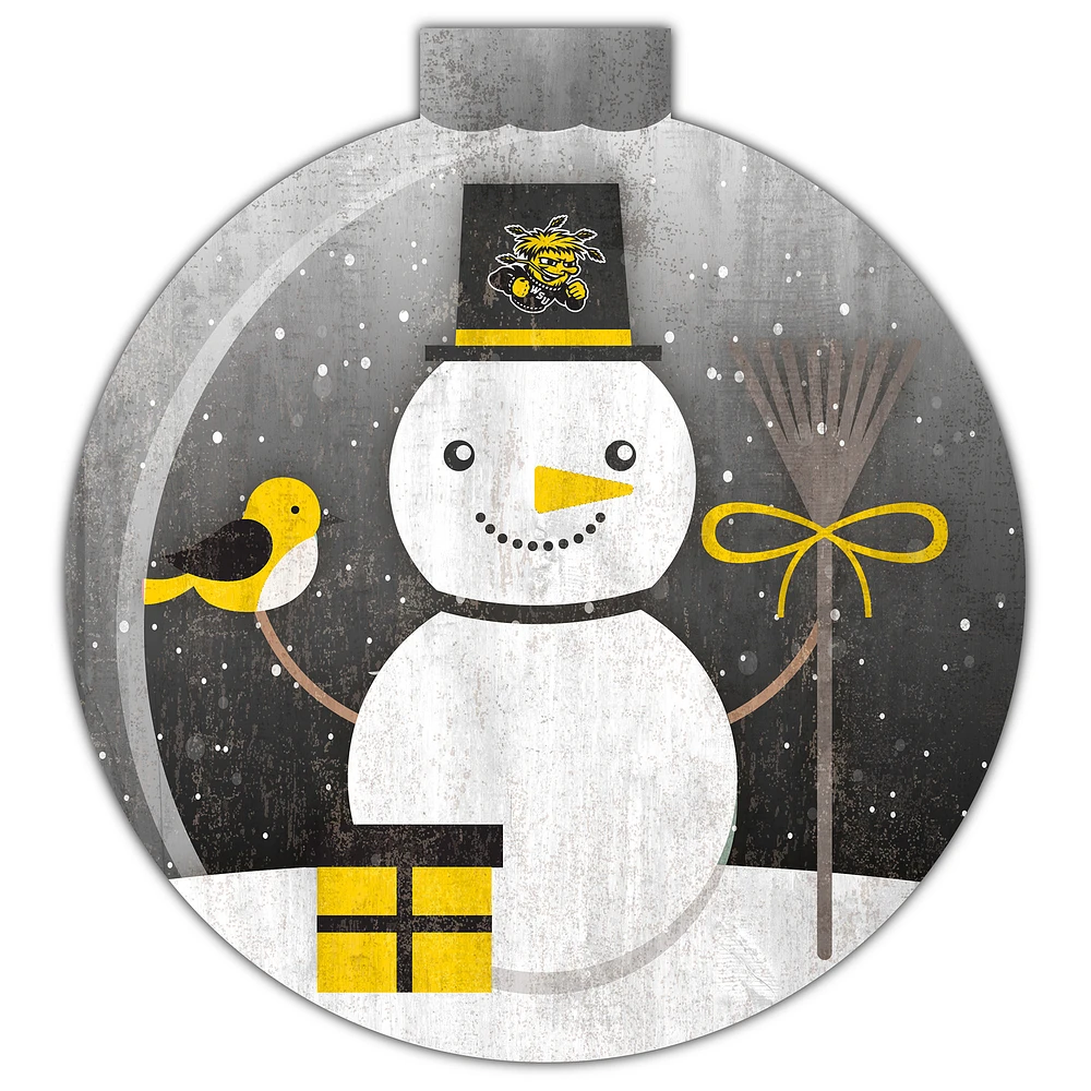 Wichita State Shockers 12'' Snow Globe Wall Art