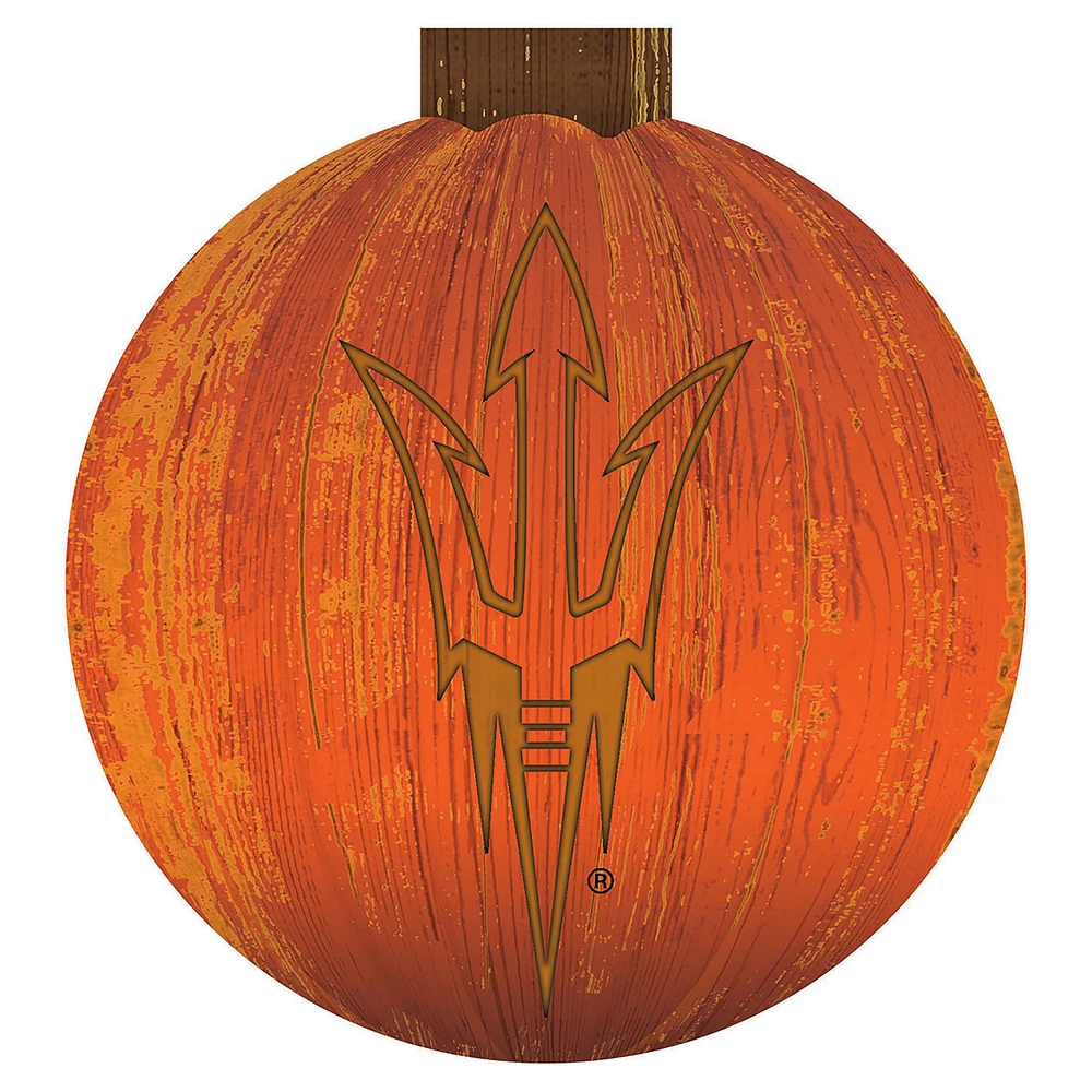 Arizona State Sun Devils 12'' Pumpkin Sign