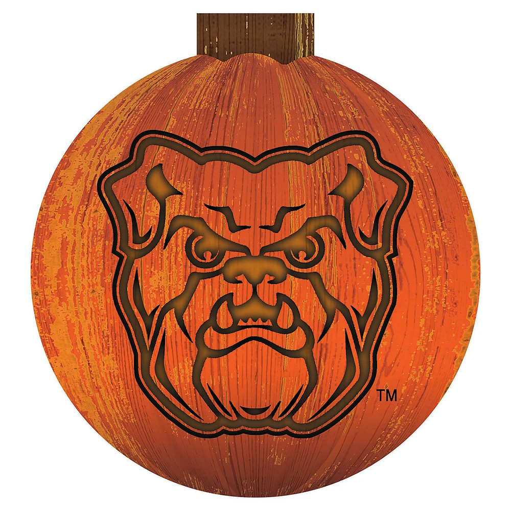 Butler Bulldogs 12'' Pumpkin Sign