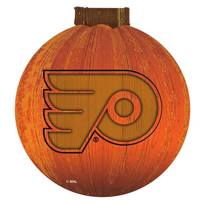 Philadelphia Flyers 12'' Pumpkin Sign