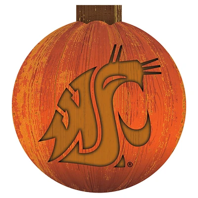 Washington State Cougars 12'' Pumpkin Sign